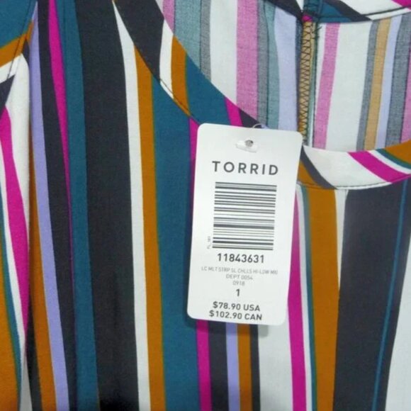 TORRID MAXI DRESS SIZE 1X - Picture 5 of 8